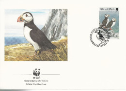 26006 )GB UK Isle Of Man WWF 1989 Bird  - Briefe U. Dokumente