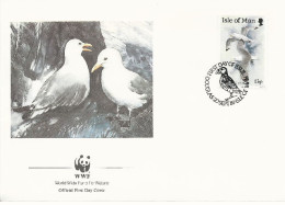 26007 ) GB UK Isle Of Man WWF 1989 Bird  - Briefe U. Dokumente