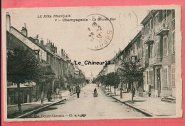 39 - CHAMPAGNOLE---La Grande Rue---animé - Champagnole