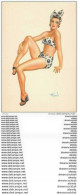 Photo Cpm Cpsm Illustrateurs Et Photographes. Superbe Pin-Up Par André BERMOND - Bermond