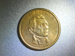 USA - Dollar 2008 $1 James Monroe - Amérique Centrale
