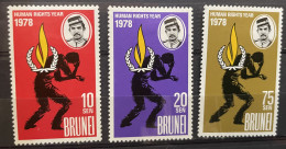 BRUNEI - MH* - 1978 - # 235/237 - Brunei (...-1984)