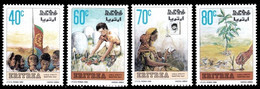 (016) Eritrea  Martyrs / Persons / Heroes ** / Mnh  Michel  75-78 - Eritrea