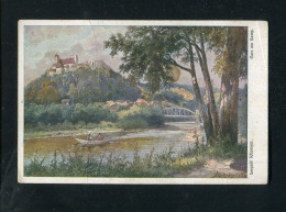 "OESTERREICH" 1920, Color-AK "GARS Am Kamp" (Leopold Schweiger) (2740) - Gars Am Kamp