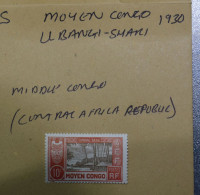 MOYEN CONGO UBANGI-SHARI STAMPS  France   1930  ~~L@@K~~ - Unused Stamps