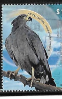ARGENTINA - AÑO 2009 - Fauna Protegida, Aguila Coronada - Usada - Used Stamps
