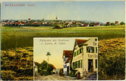 BONLANDEN FILDERSTADT BADEN-WUERTTEMBERG Panorama Talstrasse Mit Gasthaus K.Ocker - Filderstadt