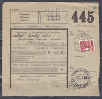 Vrachtbrief Met Sterstempel ORTHO Gehalveerde Zegel - Documents & Fragments