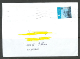 Belgique BELGIUM Belgien 2023 Cover To Estonia - Brieven En Documenten