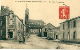 85 - Saint Michel Mont Mercure : La Rue Principale - La Chataigneraie