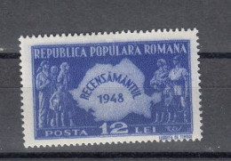 Romania 1948 Census - LH Stamp (2-35) - Unused Stamps