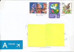 Belgium Cover Sent To Denmark 29-8-2005 Topic Stamps - Covers & Documents