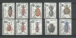 France  Taxe  N°  103 à  112  Insectes  Neufs  * *   B/TB  Voir Scans   Soldé   Moins Que La Faciale   ! ! ! - 1960-... Ungebraucht