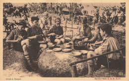 Scoutisme * Les Scouts De France N°7 Une Salle à Manger * CPA écrite Et Signée Par Le Secrétaire Général * Scout - Scouting