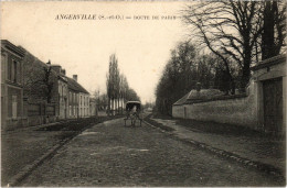 CPA Angerville Route De Paris FRANCE (1371546) - Angerville