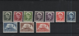 Grönland Michel Cat. No. Vlh/* 28/36 - Unused Stamps