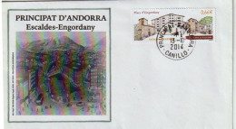 Escaldes-Engordany (Paroisse D'Andorre)  Lettre D'Escaldes-Engordany 2014 - Cartas & Documentos