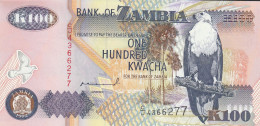 ZAMBIA  100 Kwacha   ND/1992   P-38   UNC - Sambia