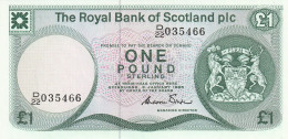 SCOTLAND - 1 POUND 1985 P-341   UNC - 1 Pound