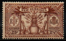 NOUVELLES-HEBRIDES 1925 * - Neufs