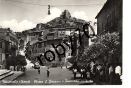 C. POSTALE-CARTOLINA -  MONTECELIO ROMA - PIAZZA S.GIOVANNI E PANORAMA PARZIALE -  FORMATO GRANDE VIAGGIATA 1961 - Guidonia Montecelio