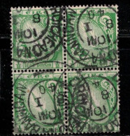 IRELAND Scott # 65 Used Block Of 4  - Sword Of Light - Used Stamps