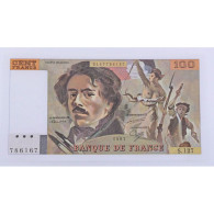  100 Francs Delacroix 1987, S.127, Pr. Neuf - 100 F 1978-1995 ''Delacroix''