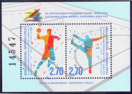 BOSNA & H. - SERBS POST  BANJA LUKA - HANDBALL TOURNAMENT DOBOJ - **MNH - 2018 - Handbal