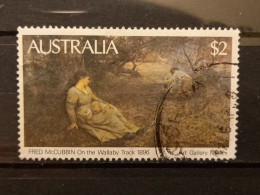 FRANCOBOLLI STAMPS AUSTRALIA AUSTRALIAN 1981 USED SERIE DIPINTI PAINT PAINTINGS OBLITERE' - Usati