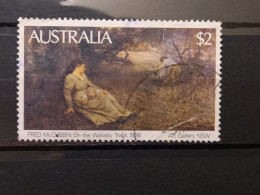 FRANCOBOLLI STAMPS AUSTRALIA AUSTRALIAN 1981 USED SERIE DIPINTI PAINT PAINTINGS OBLITERE' - Used Stamps