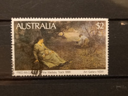 FRANCOBOLLI STAMPS AUSTRALIA AUSTRALIAN 1981 USED SERIE DIPINTI PAINT PAINTINGS OBLITERE' - Usati