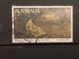 FRANCOBOLLI STAMPS AUSTRALIA AUSTRALIAN 1981 USED SERIE DIPINTI PAINT PAINTINGS OBLITERE' - Used Stamps