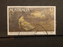 FRANCOBOLLI STAMPS AUSTRALIA AUSTRALIAN 1981 USED SERIE DIPINTI PAINT PAINTINGS OBLITERE' - Usati