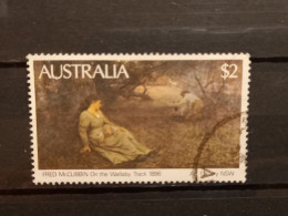 FRANCOBOLLI STAMPS AUSTRALIA AUSTRALIAN 1981 USED SERIE DIPINTI PAINT PAINTINGS OBLITERE' - Used Stamps