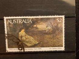 FRANCOBOLLI STAMPS AUSTRALIA AUSTRALIAN 1981 USED SERIE DIPINTI PAINT PAINTINGS OBLITERE' - Gebruikt