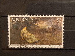 FRANCOBOLLI STAMPS AUSTRALIA AUSTRALIAN 1981 USED SERIE DIPINTI PAINT PAINTINGS OBLITERE' - Usati