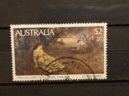 FRANCOBOLLI STAMPS AUSTRALIA AUSTRALIAN 1981 USED SERIE DIPINTI PAINT PAINTINGS OBLITERE' - Used Stamps