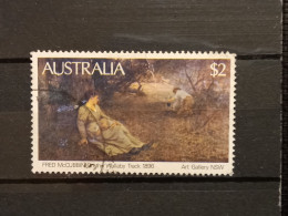 FRANCOBOLLI STAMPS AUSTRALIA AUSTRALIAN 1981 USED SERIE DIPINTI PAINT PAINTINGS OBLITERE' - Gebruikt