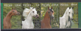 Poland 2007 - Horses, Mi-Nr. 4323/26, MNH** - Neufs