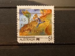 FRANCOBOLLI STAMPS AUSTRALIA AUSTRALIAN 1988 USED SERIE VIVERE INSIEME CARTONI CARTOON OBLITERE' - Usati