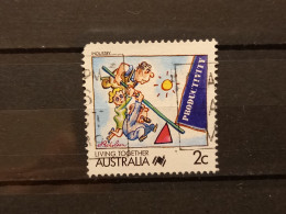 FRANCOBOLLI STAMPS AUSTRALIA AUSTRALIAN 1988 USED SERIE VIVERE INSIEME CARTONI CARTOON OBLITERE' - Usati