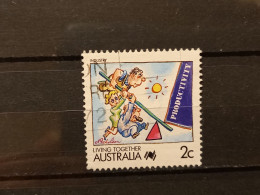 FRANCOBOLLI STAMPS AUSTRALIA AUSTRALIAN 1988 USED SERIE VIVERE INSIEME CARTONI CARTOON OBLITERE' - Used Stamps