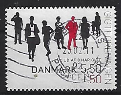 Denmark 2011  15th Ann. Of Danish Gout Association (o) Mi.1628 C - Used Stamps