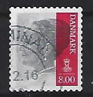 Denmark 2011  Queen Margrethe II (o) Mi.1630 II (issued 2015) - Used Stamps