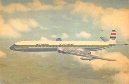 12523 "COMET 4C JET - DE HAVILLAND - UNITED ARAB AIRLINES" CARTOLINA ORIG. NON SPED. - Andere & Zonder Classificatie