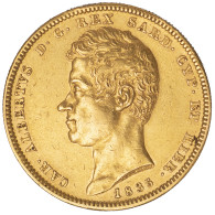 Royaume De Sardaigne-100 Lire Charles-Albert 1835 Turin - Piemonte-Sardinië- Italiaanse Savoie