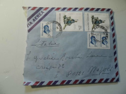 Busta Viaggiata Per L'italia Posta Aerea 1971 - Briefe U. Dokumente