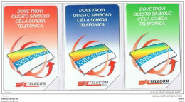 3  USATE   £. 5.000 + £. 10.000 + £. 15.000  -  31.12.1999  SCHEDA  ARCOBALENO  -  S. CPL. -  QUESTE. - Publiques Figurées Ordinaires