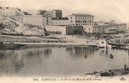 FRANCE - Marseille - Le Fort St St Nicolas Et Bassin Du Carenage - Animé - Carte Postale Ancienne - Sonstige Sehenswürdigkeiten