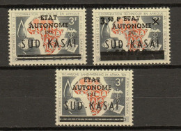 Sud Kasaï - 14/15 + 14-Cu - Coopération Technique - 1961 - MNH - South-Kasaï